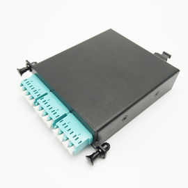 Mua Mô-đun cassette nhôm MTP MPO Vật liệu LSZH với Bộ chuyển đổi đa chế độ Aqua LC 4C online manufacture