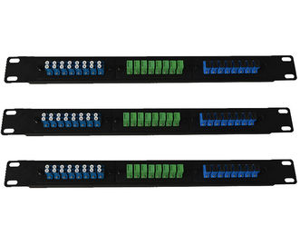 Mua Bảng điều khiển sợi quang FTTH Thép cán nguội LC SC E2000 cho khung phân phối 1U online manufacture