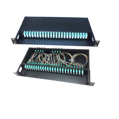 Mua Compact 19 Inch Rack Mount Fiber Optic Patch Panel với 12/48/96 Core Capacity cho FTTH Termination online manufacture