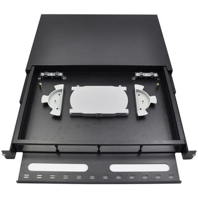 Mua 19 inch 24 cổng ODF Fiber Optic Patch Panel với cấu trúc ngăn kéo để dễ dàng vận hành trong Trung tâm dữ liệu online manufacture