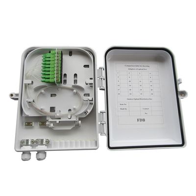 Mua 16 lõi ABS vật liệu FTTH hộp kết thúc tường gắn cho hệ thống truy cập FTTX online manufacture