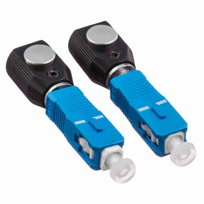 Mua Black Metal SC UPC Fiber Optic Adapter cho Sợi Trần với độ bền > 1000 lần online manufacture