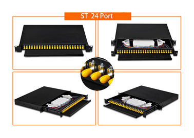 Mua Bảng điều khiển sợi quang đơn chế độ Giá đỡ 19 inch 12 X LC / SC / FC / ST online manufacture