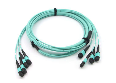Mua 48 Sợi dây cáp Trunk MPO MTP Cáp, Jumper quang 4 * 12 sợi MPO online manufacture