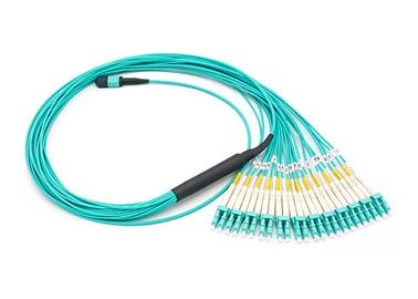 Mua 24 sợi MPO MTP Quạt ra dây Patch MTP-24 OM3 Cáp đột phá đa chế độ online manufacture
