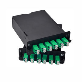 Mua MPO / MTP Cassette Chứa kết nối LC đôi cho Bảng vá Mpo online manufacture