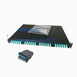 Mua 19 Bảng điều khiển sợi quang Mount Mount với cáp MPO / MTP và bộ điều hợp online manufacture