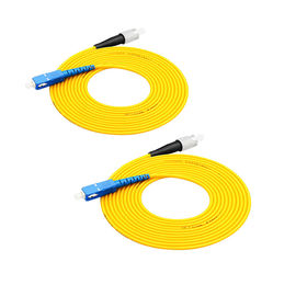 Mua Dây cáp quang tùy chỉnh, Simplex Single Mode Fc To Lc Fiber Patch Cord online manufacture