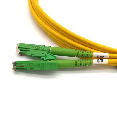 Mua E2000 APC Connector Optical Fiber Patch Cord với 9/125um Single Mode và vật liệu cáp LSZH online manufacture