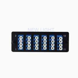 Mua 6 X 4LC Cổng Optic Rack Mount Patch Patch / Black Box Fiber Optics Patch Panel online manufacture