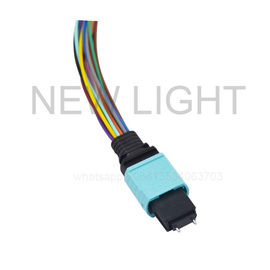 Mua Cáp OEM MPO MTP OM3 Straight 10Gb, Cáp sợi quang 50/125 Multimode online manufacture