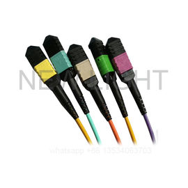 Mua MM SM MPO Đến 4 Cáp LC Breakout Mất mát thấp 0,35dB & Mất tiêu chuẩn 0,60dB online manufacture