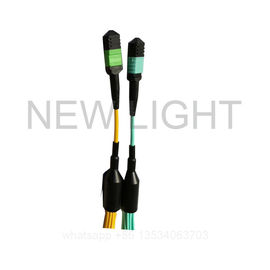 Mua 12 và 24 lõi MPO đến 4 loại cáp đứt LC LC đa sắc online manufacture