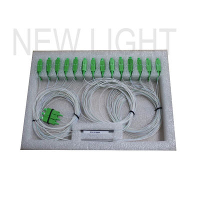 Mua 1x32 PLC Splitter với kết nối SC APC và mất tích chèn thấp cho mạng sợi quang online manufacture