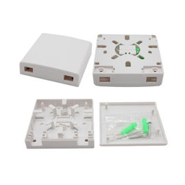 Mua Hộp kết thúc FTTH 2 cổng / Hộp kết thúc cáp quang SC không thấm nước online manufacture