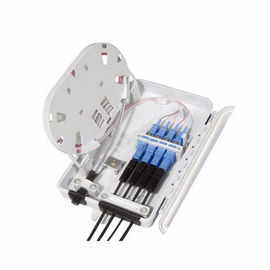 Mua FTTH Fiber Optic Box / Giữ 4 cổng phân phối sợi quang online manufacture