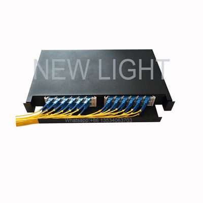 Mua 12/24 Khung phân phối cáp quang treo tường lõi kép với cấu trúc thép cán nguội để quản lý cáp quang trong nhà online manufacture