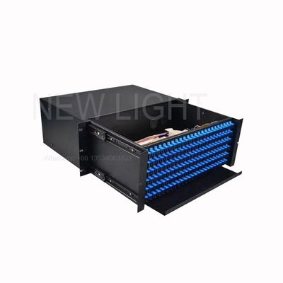 Mua Công nghiệp 3U 144 Fiber 9/125 Single Mode Fiber Optic Patch Panel cho dây cáp cắt đứt mật độ cao online manufacture