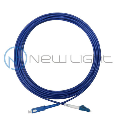 Mua SC APC đến LC Anti-Rat Metal Steel Fiber Optic Patch Cord với G652D Core Armored Cable online manufacture