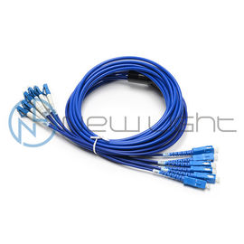 Mua 4F Chế độ đơn 9 / 125um Quạt ra 1 mét Dây cáp quang bọc thép online manufacture