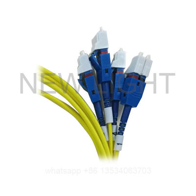 Mua Áo khoác PVC 50 / 125um Cáp 3.0mm MM MPO Breakout Fibre online manufacture