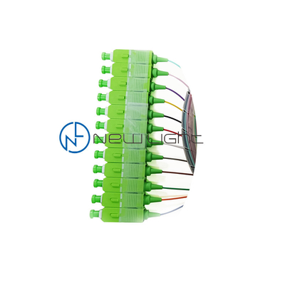 Mua LSZH 12 màu 1M sợi quang Pigtail SC / E2000 / FC / ST Đuôi sợi quang online manufacture