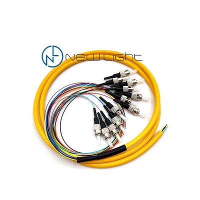 Mua Cáp quang đơn mode 1m LSZH 0.9mm FC UPC / APC 12 Strand online manufacture