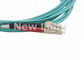 PVC Xanh đôi Duplex quang sợi Patch Cord LC SC OM3 Đa 50/125 Đối với hệ thống CATV