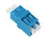 Vật liệu nhựa Single Mode Fiber Adapter, Blue LC Fiber Adapter cho FTTH