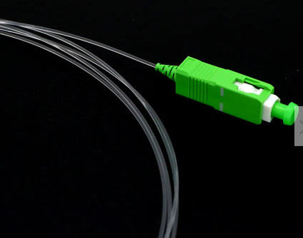 SC APC / UPC Cáp cắm sợi quang đường kính cáp 250mm minh bạch