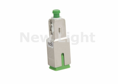 Bộ suy hao quang điện SC / APC 8dB Chế độ đơn cho Kiểm tra / Đo lường