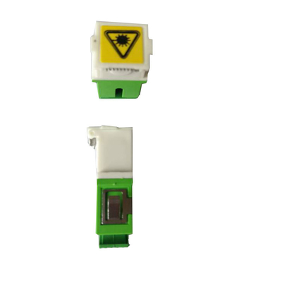 Vật liệu màn trập trong suốt nhựa Adapter sợi quang với miếng lót