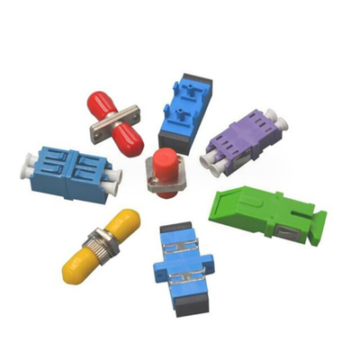 SC đơn giản Multimode Fiber Optic Adapter Nhựa đơn dẫn
