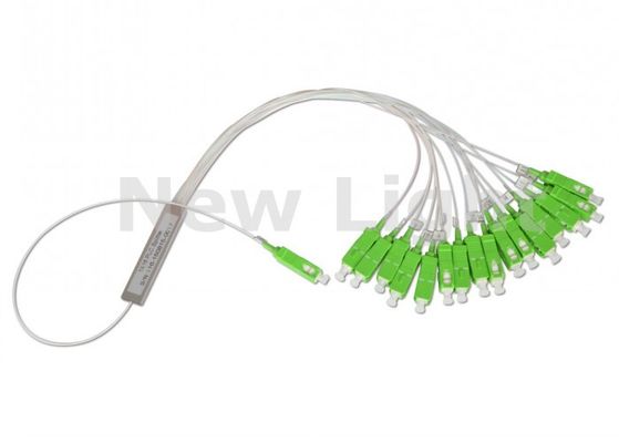 1x16 ABS Black Box Fiber Optic Splitter với cáp đầu vào 3,0mm cho các ứng dụng FTTX và FTTH