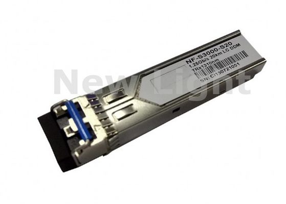 1.25G DDM SFP Transceiver với phạm vi 20KM cho mạng sợi quang