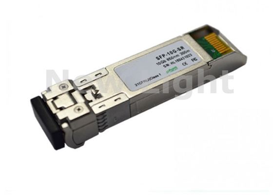 Bộ thu phát SFP+ OEM 10G Truyền dữ liệu 300m Truyền dẫn 850nm Bước sóng Mô-đun thu phát quang