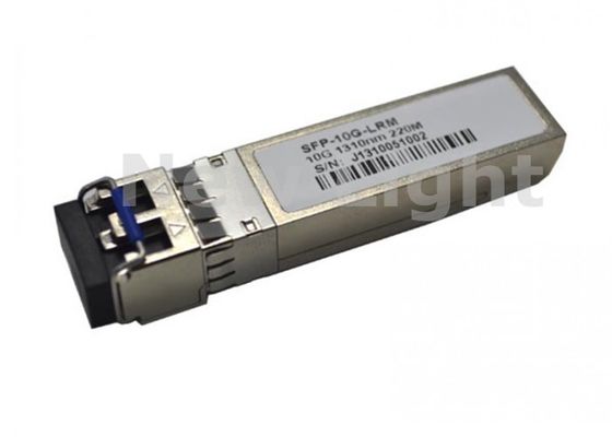 Bộ thu phát quang SFP-10G-LRM sợi quang đa mốt với Tốc độ dữ liệu 10G, Bước sóng 1310nm và Chức năng DDM