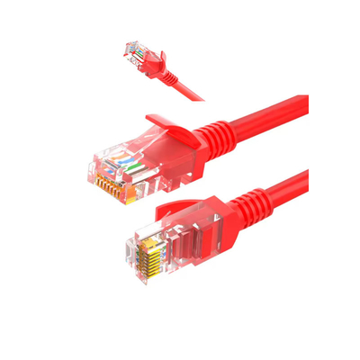 Cáp vá mạng được chứng nhận UL Cat6 với 100% thử nghiệm liên tục Đồng ròng bằng vàng 24AWG UL/ETL/CE/FCC