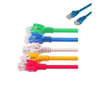 Cat6 Ethernet Network Patch Cable Đường dẫn đồng tinh khiết 4P / 6P / 8P Chiều kính khác nhau