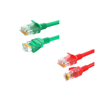 Các dây nối Ethernet tốc độ UL được chứng nhận Cat6a đồng trần 24AWG*2*4P 7/0.20mm 100% được thử nghiệm