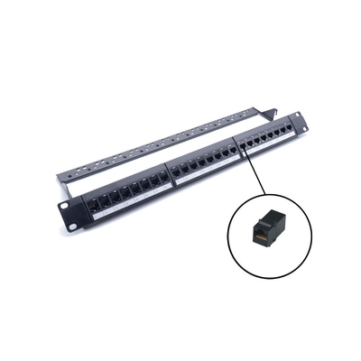 Cat6 Cable Management 110/Krone IDC Patch Panel cho Cat5e/Cat6a/Cat7 Ethernet Integration