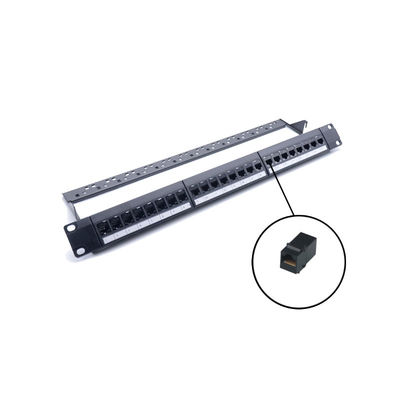 Bảng vá Ethernet RJ45 với đầu cuối IDC 110/Krone cho cáp Cat5e/Cat6/Cat6a/Cat7, thiết kế gắn rack 1U/2U