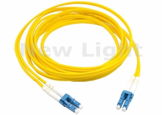 Cáp nhảy quang Single Mode LC-LC, đường kính 2.0mm, đánh bóng UPC cho truyền dữ liệu tốc độ cao