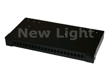 Khung phân phối sợi quang mạng 19 Inch 24 cổng Rack Mounted Đối với Trong nhà