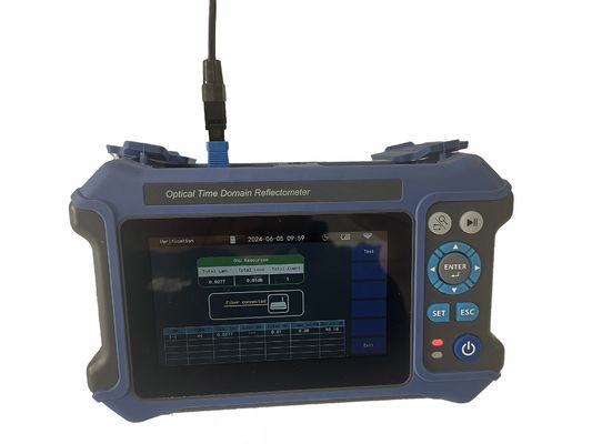 4.3 Inch LD Fiber Optic Tester OTDR Tool với thép carbon cao cho mạng trên không