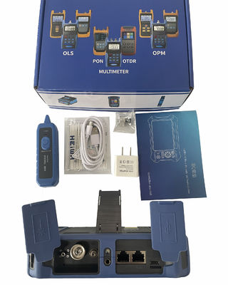 1310/1550nm Mini OTDR Optical Time-domain Reflectometer với khoảng cách thử nghiệm 5m-80KM và tính năng chống ăn mòn