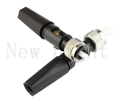 FC / UPC Quick Assembly Connector với đường kính lớp phủ 250μM và ≤0.3dB Loss Insertion cho Cable 3.0mm