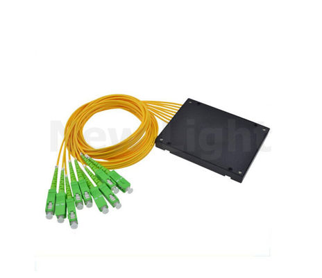 Bộ chia quang PLC SC APC Single Mode Fiber Optic 1:2 / 4 / 6 / 8 / 16 / 32 cho mạng FTTH và PON