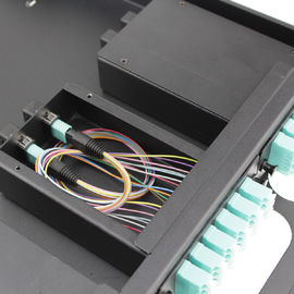 Thép không gỉ 19 Inch Rack Mount Enclosure / Fiber Optic Chấm dứt Box