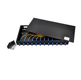 Hộp phân phối quang sợi quang 19 inch cho dây cáp sợi quang